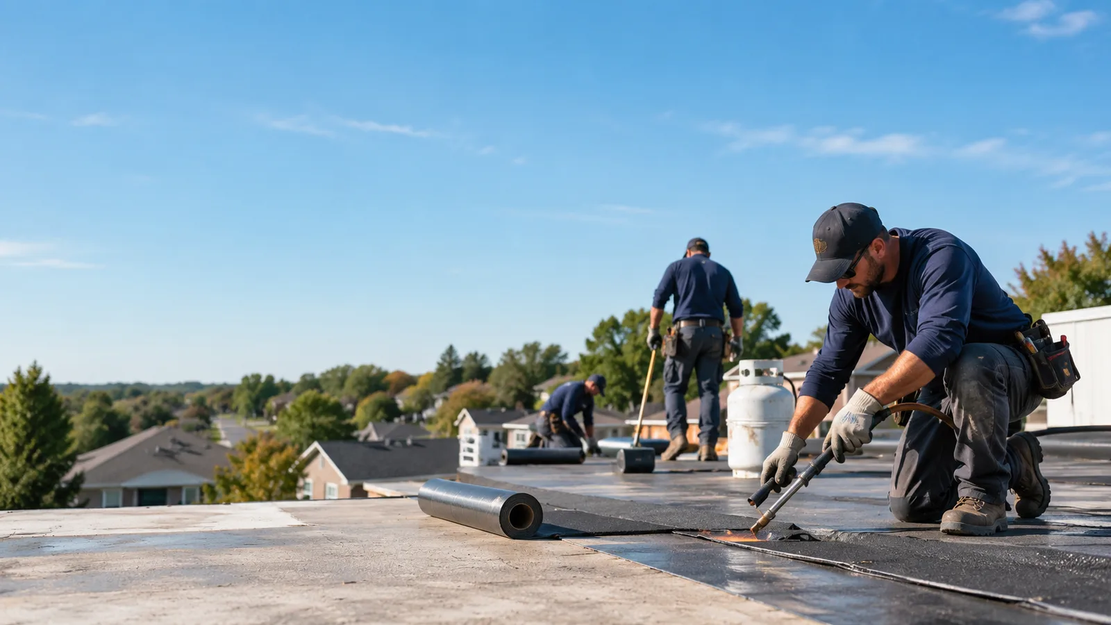 Flat Roof Leak Repair providers in Lester, AL